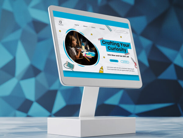 تصميم موقع جذاب وسريع يعرّف بشغلك بأحسن صورة