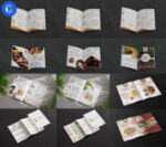 تصميم بروشور مميز وجذاب لمطعمك او شركتك